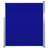 Toldo lateral retrátil 160 x 500 cm azul 2