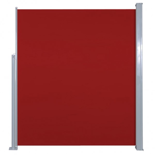 Toldo lateral retráctil 160x500 cm rojo M 2