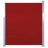 Toldo lateral retráctil 160x500 cm rojo 2