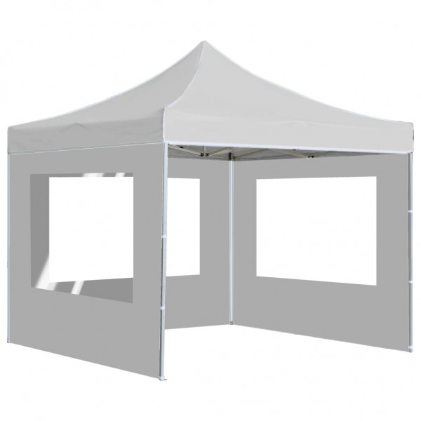 Carpa plegable profesional con paredes aluminio blanco 3x3m M 4