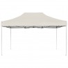 Carpa plegable profesional de aluminio crema 4.5x3 m 2