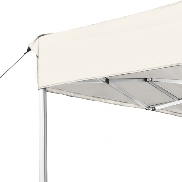 Carpa plegable profesional de aluminio crema 4.5x3 m M 5