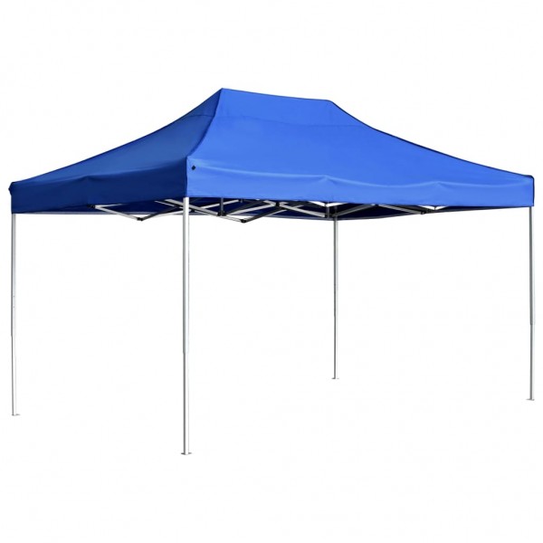 Carpa plegable profesional de aluminio azul 4.5x3 m D