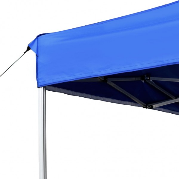 Carpa plegable profesional de aluminio azul 4.5x3 m M 5