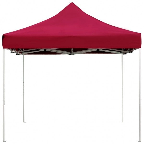 Carpa plegable profesional de aluminio rojo vino tinto 4.5x3m M 4