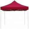 Carpa plegable profesional de aluminio rojo vino tinto 4.5x3m 4