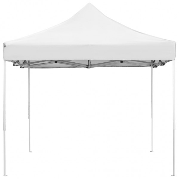 Carpa plegable profesional de aluminio blanca 4.5x3 m M 4