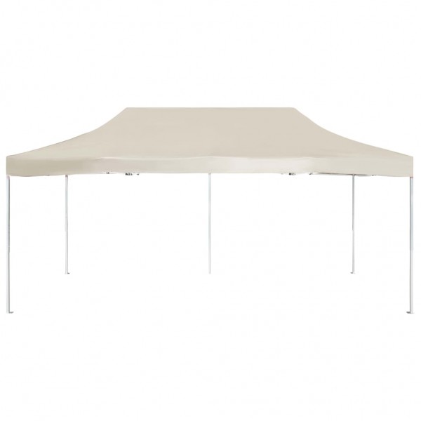 Carpa plegable profesional de aluminio crema 6x3 m M 5