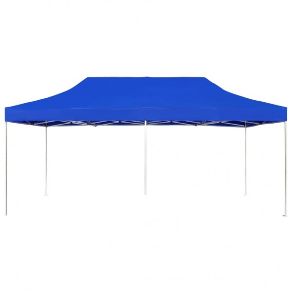 Tenda dobrável profissional para festas alumínio 6x3m azul M 4