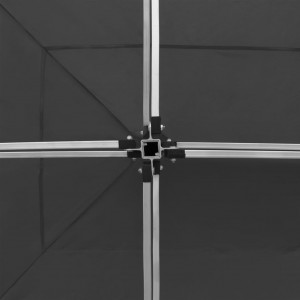 Tenda dobrável profissional para festas alumínio 6x3m antracite H