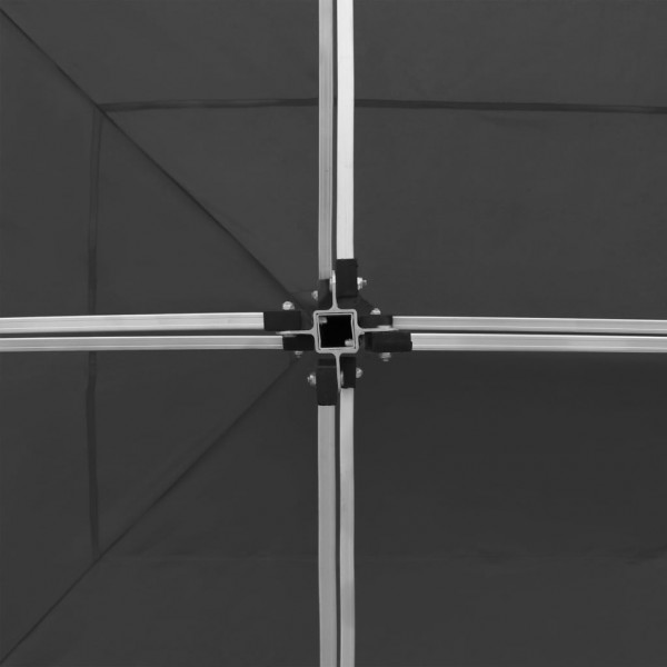 Tenda dobrável profissional para festas alumínio 6x3m antracite M 2