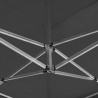Tenda dobrável profissional para festas alumínio 6x3m antracite 3