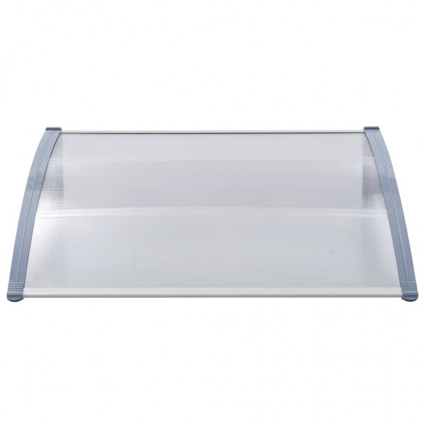 Toldo de porta 120x100 cm PC cinzento M 3