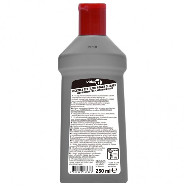Limpiador de muebles de jardín de ratán y textilene 250 ml M 3