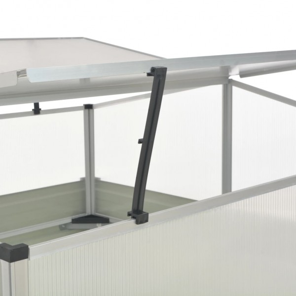 Estufa 100x100x85 cm aço galvanizado castanho M 2