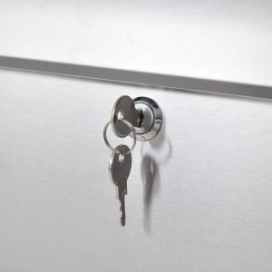 Caixa de correio em aço inoxidável H