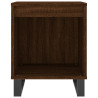 Mesitas noche 2 uds madera ingeniería marrón roble 40x35x50 cm 5