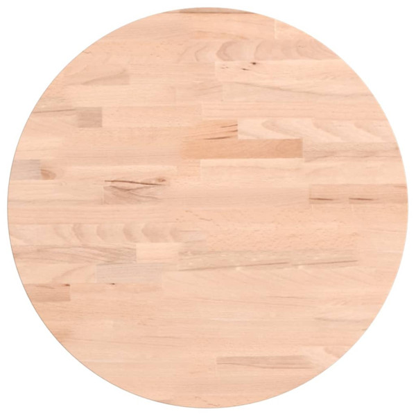 Tablero redondo de madera maciza de haya Ø40x2.5 cm M 2