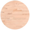 Tablero redondo de madera maciza de haya Ø40x2.5 cm 2