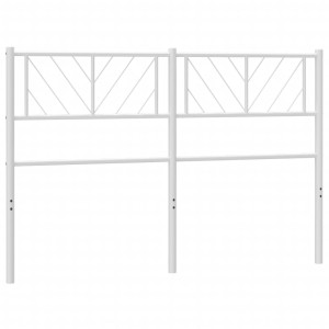 Cabecero de metal blanco 140 cm H