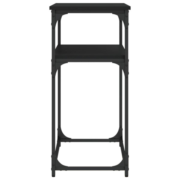Mesa consola 100x35.5x75 cm derivados de madeira preto M 5