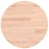 Tablero redondo de madera maciza de haya Ø30x1.5 cm 2