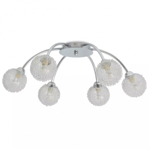 Lámpara de techo con 6 bombillas LED G9 240 W M 4