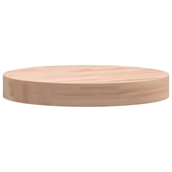Tablero redondo de madera maciza de haya Ø30x4 cm M 5