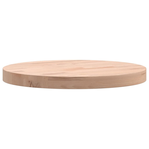 Tablero redondo de madera maciza de haya Ø30x2.5 cm M 5
