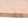 Tablero redondo de madera maciza de haya Ø90x4 cm 3