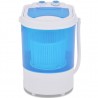 Mini máquina de lavar roupa tambor único 2.6 kg 2