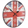 Reloj vintage de pared con flores UK 30 cm 3