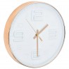 Reloj de pared apariencia de cobre 30 cm 3