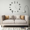 Reloj 3D de pared con diseño moderno 100 cm XXL negro 2