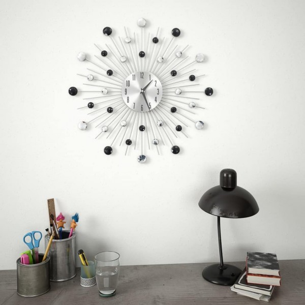 Reloj de pared con movimiento de cuarzo diseño moderno 50 cm M 3