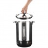 Calentador de vino de acero inoxidable 15 L 2500 W 2