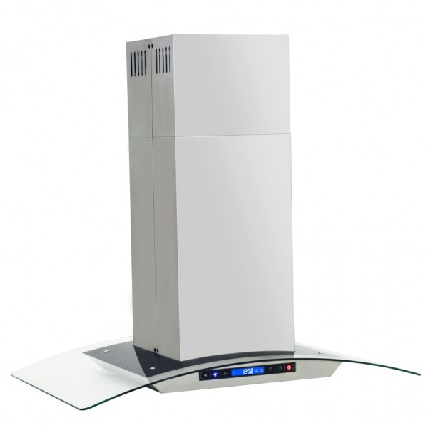 Campana extractora de techo 90 cm pantalla táctil 756 m³/h LED M 2