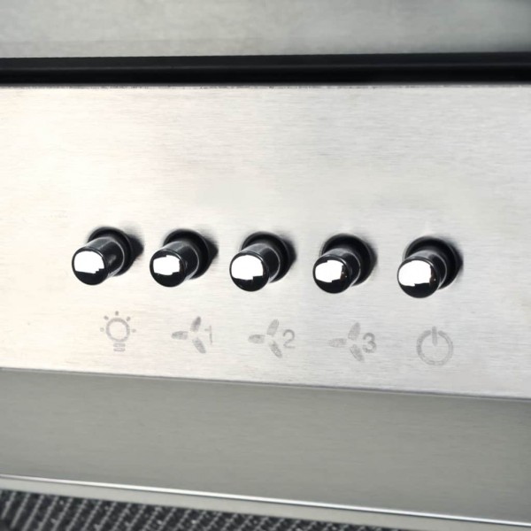 Campana extractora de techo 90 cm acero inoxidable 756 m³/h LED M 4