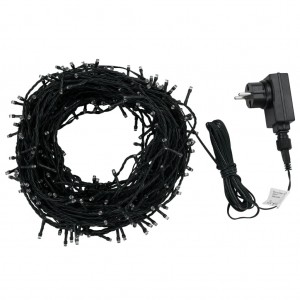 Tira de luces con 1000 LEDs 100 m 8 efectos de luz IP44 blanco cálido H