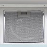 Campana extractora de pared acero inox blanca 756 m³/h 60 cm 3