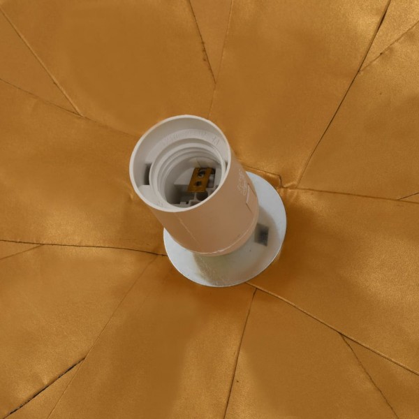 Candeeiro suspenso preto e dourado Ø70 cm E27 M 3