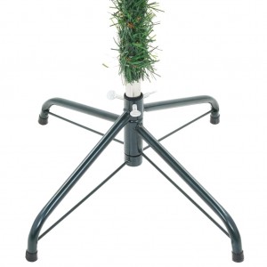 Árbol de Navidad artificial con soporte 180 cm 564 ramas H