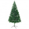 Árbol de Navidad artificial con soporte acero 210 cm 910 ramas 1