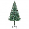 Árvore de Natal artificial com pinhas 180 cm 1