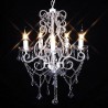Candelabro com 2800 cristais E14 2