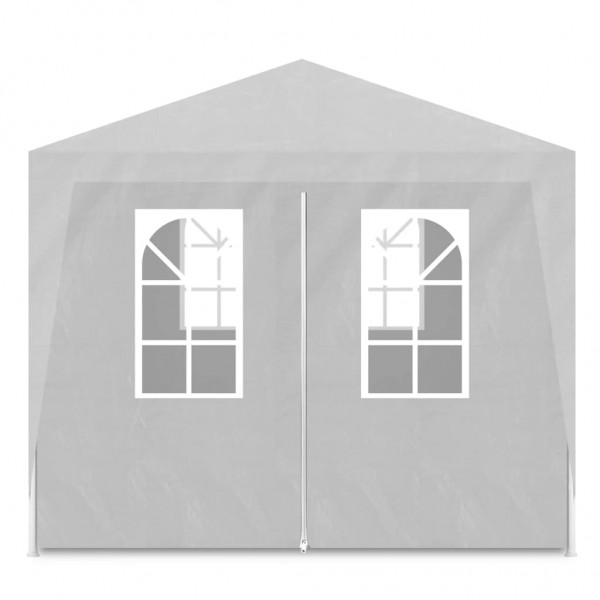 Carpa de fiestas blanca 3x9 m M 4