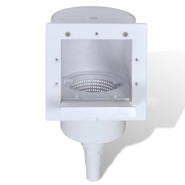 Juego de skimmer para piscina 8 piezas 21x25x30.5 cm M 2