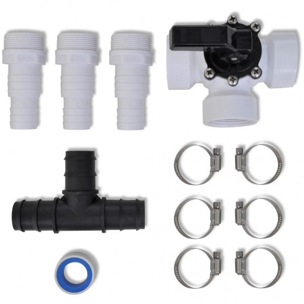 Kit de derivación para calentador solar de piscina D