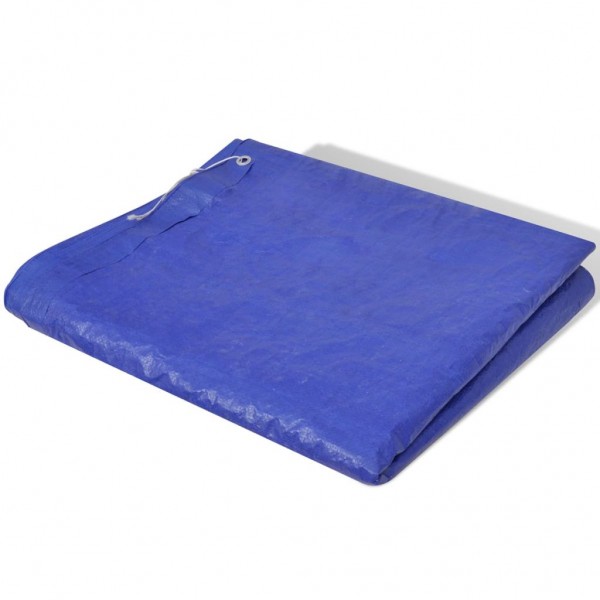 Cubierta de piscina rectangular PE 90 g/m2 400x207 cm M 4