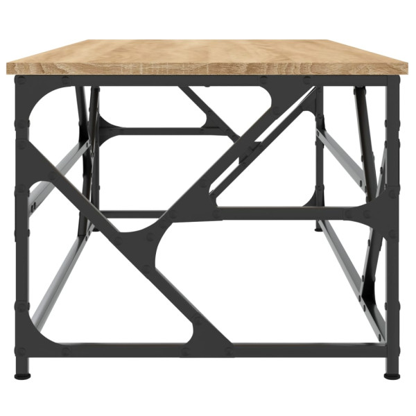 Mesa centro 100x50x40 cm derivados madeira cor carvalho sonoma M 5